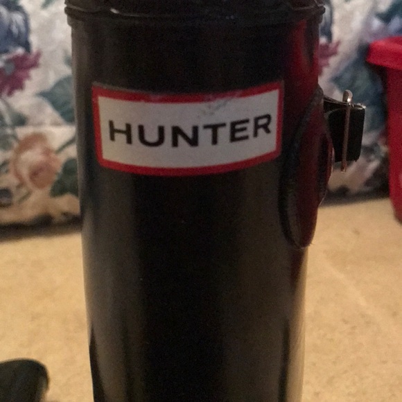 Hunter Tall Rain-boots Black - Picture 7 of 8